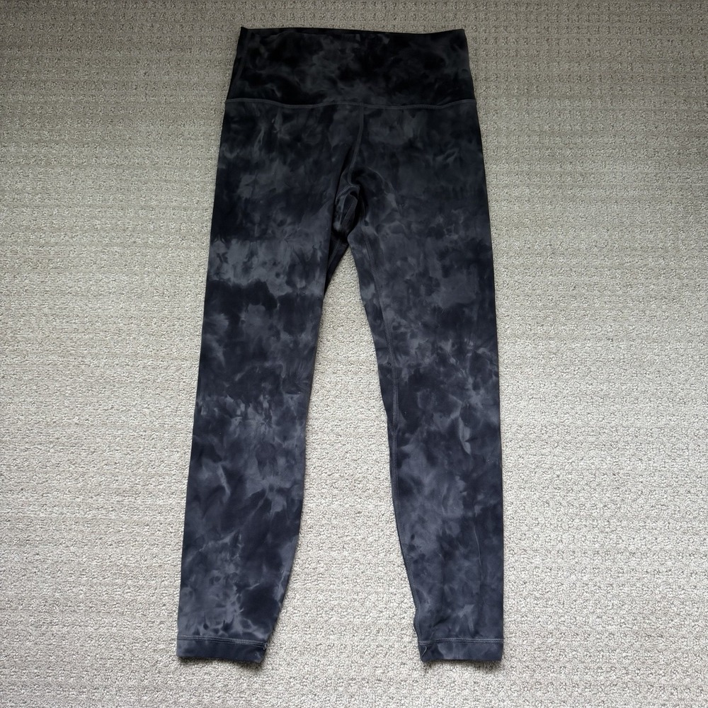 Lululemon Align High-Rise Pant 25" Diamond Dye Pitch Grey‎ Graphite Grey